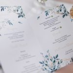 Hochzeit - Menükarte innen